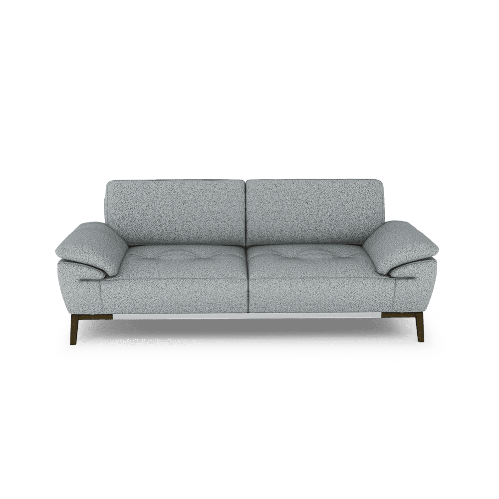 FIBSEN - Modular Fabric / Leather Sofa (3-seater)