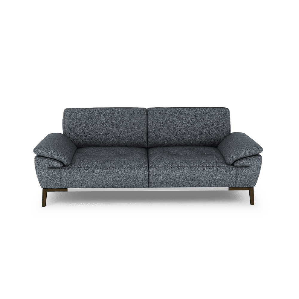 FIBSEN - Modular Fabric / Leather Sofa (3-seater)