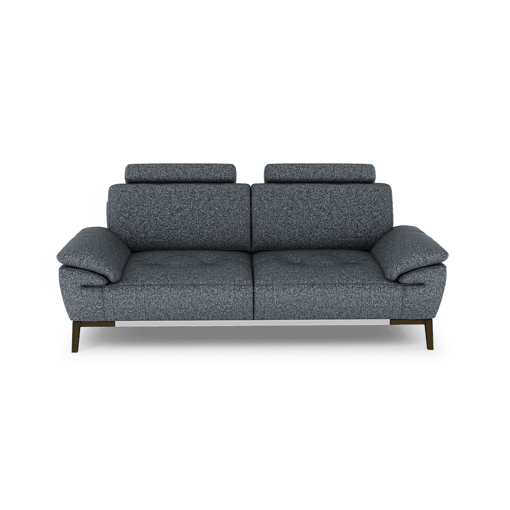 FIBSEN - Modular Fabric / Leather Sofa (3-seater)