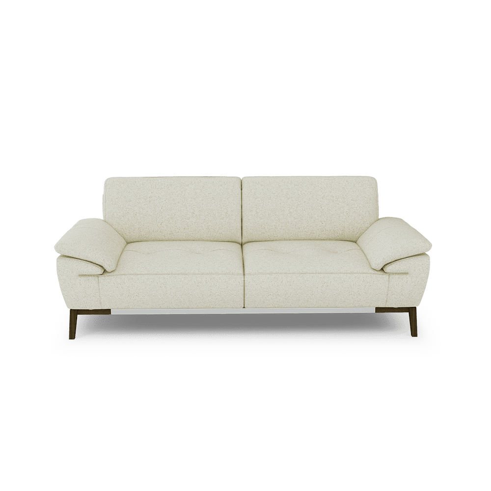 FIBSEN - Modular Fabric / Leather Sofa (3-seater)