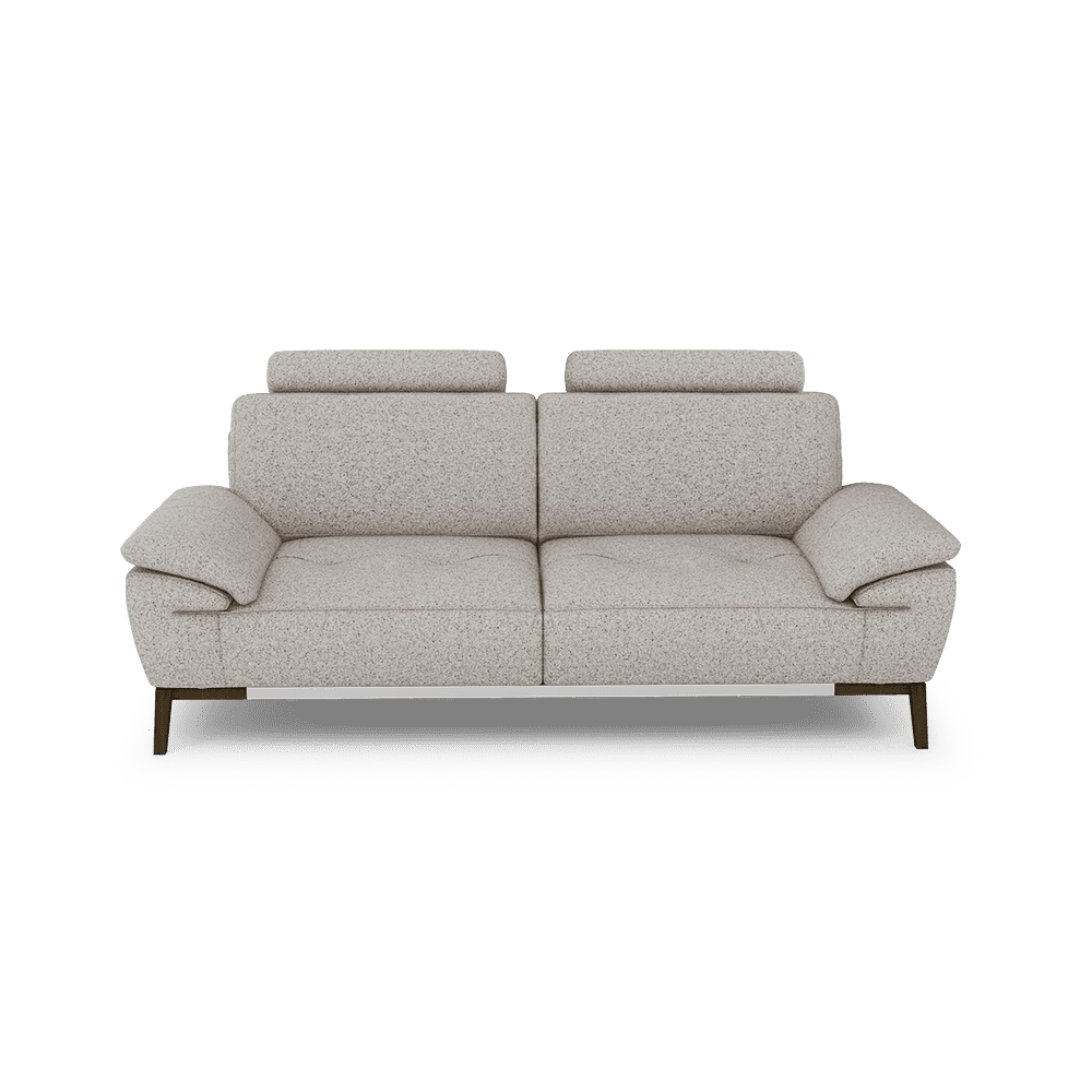FIBSEN - Modular Fabric / Leather Sofa (3-seater)