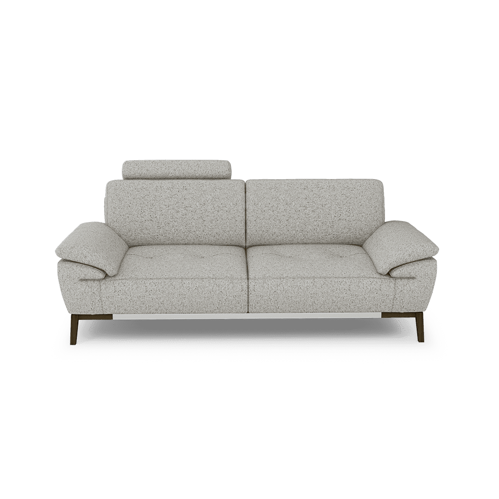 FIBSEN - Modular Fabric / Leather Sofa (3-seater)