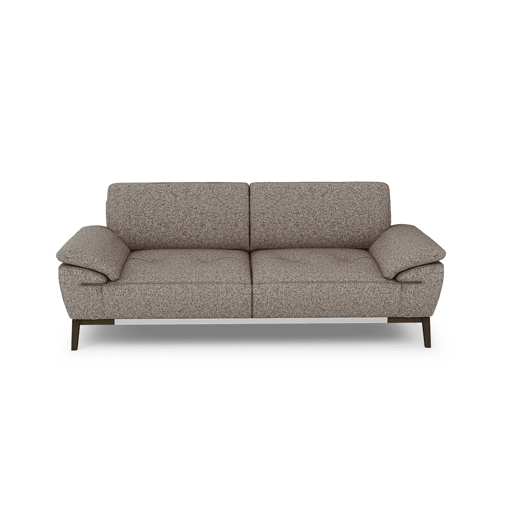 FIBSEN - Modular Fabric / Leather Sofa (3-seater)