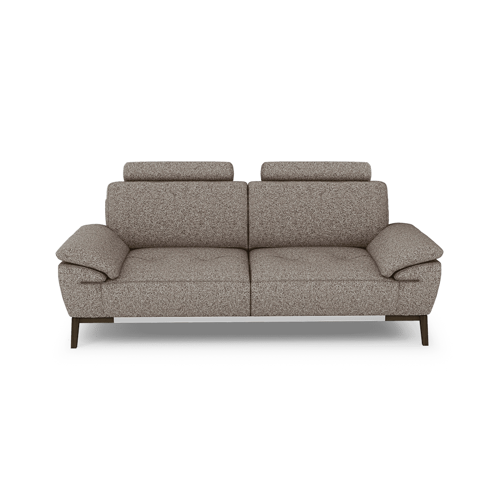 FIBSEN - Modular Fabric / Leather Sofa (3-seater)