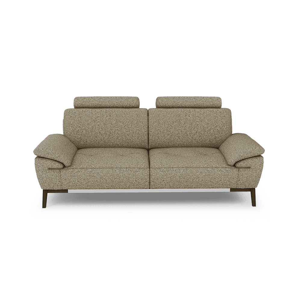 FIBSEN - Modular Fabric / Leather Sofa (3-seater)