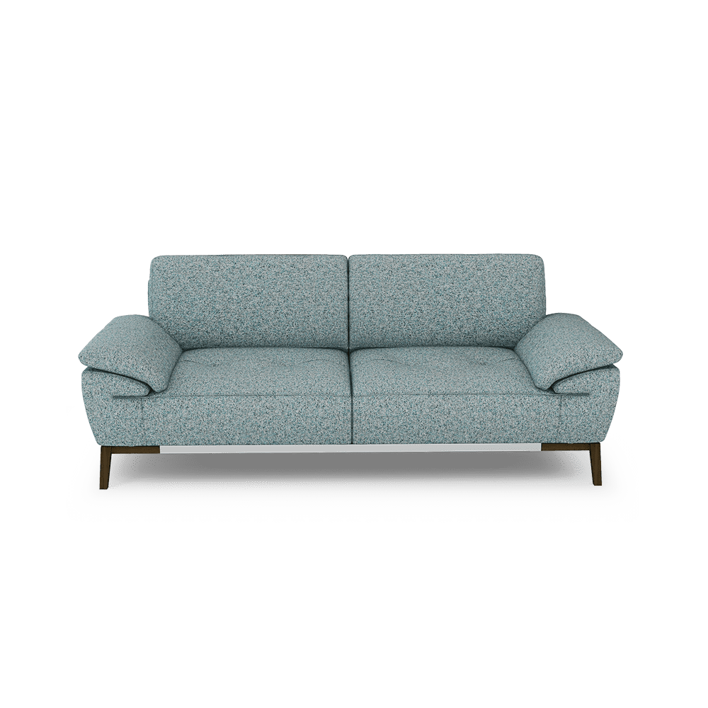 FIBSEN - Modular Fabric / Leather Sofa (3-seater)