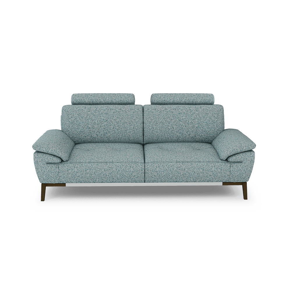 FIBSEN - Modular Fabric / Leather Sofa (3-seater)