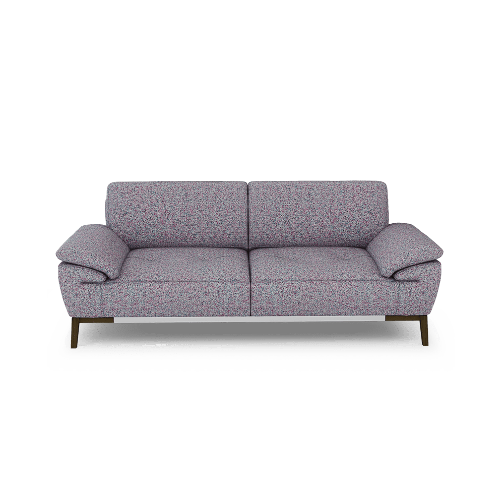 FIBSEN - Modular Fabric / Leather Sofa (3-seater)
