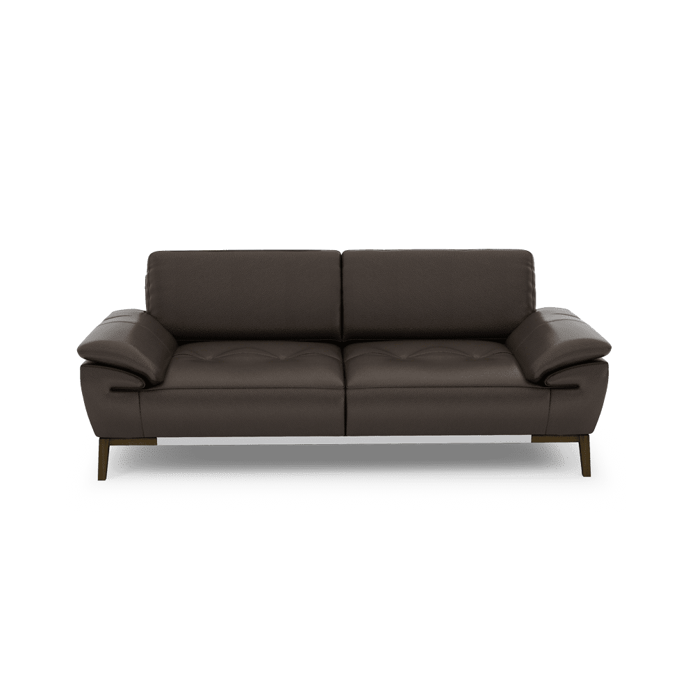 FIBSEN - Modular Fabric / Leather Sofa (3-seater)