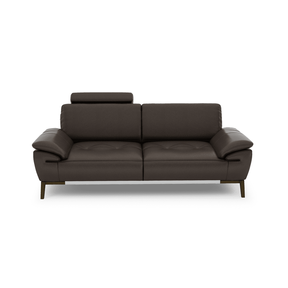 FIBSEN - Modular Fabric / Leather Sofa (3-seater)