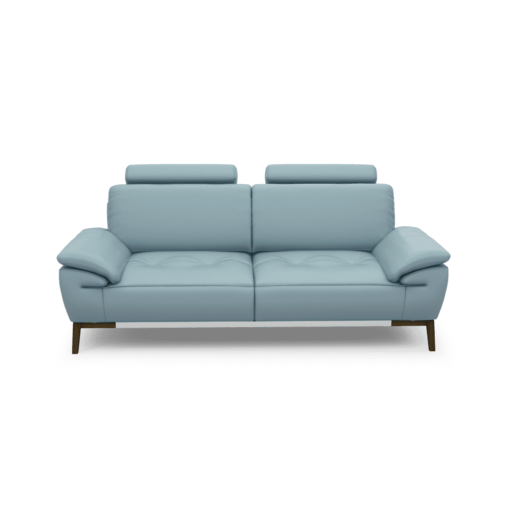 FIBSEN - Modular Fabric / Leather Sofa (3-seater)