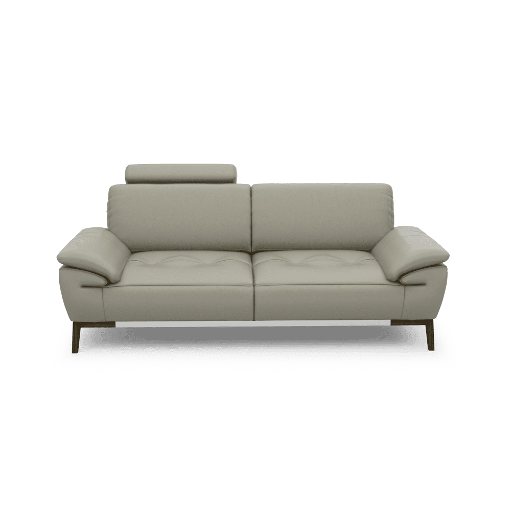 FIBSEN - Modular Fabric / Leather Sofa (3-seater)