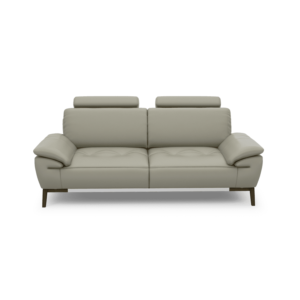 FIBSEN - Modular Fabric / Leather Sofa (3-seater)