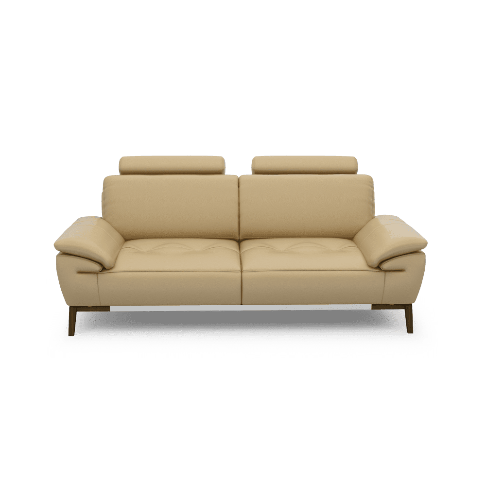 FIBSEN - Modular Fabric / Leather Sofa (3-seater)