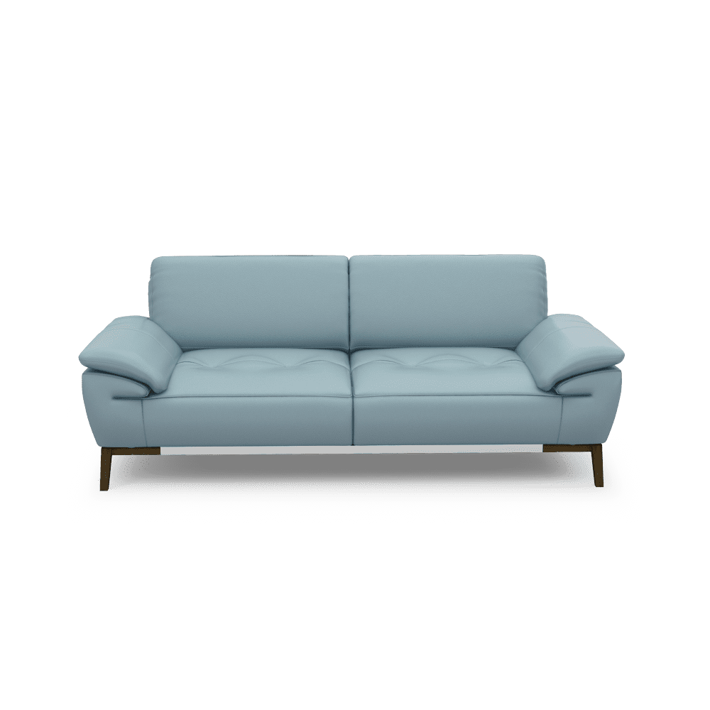FIBSEN - Modular Fabric / Leather Sofa (3-seater)