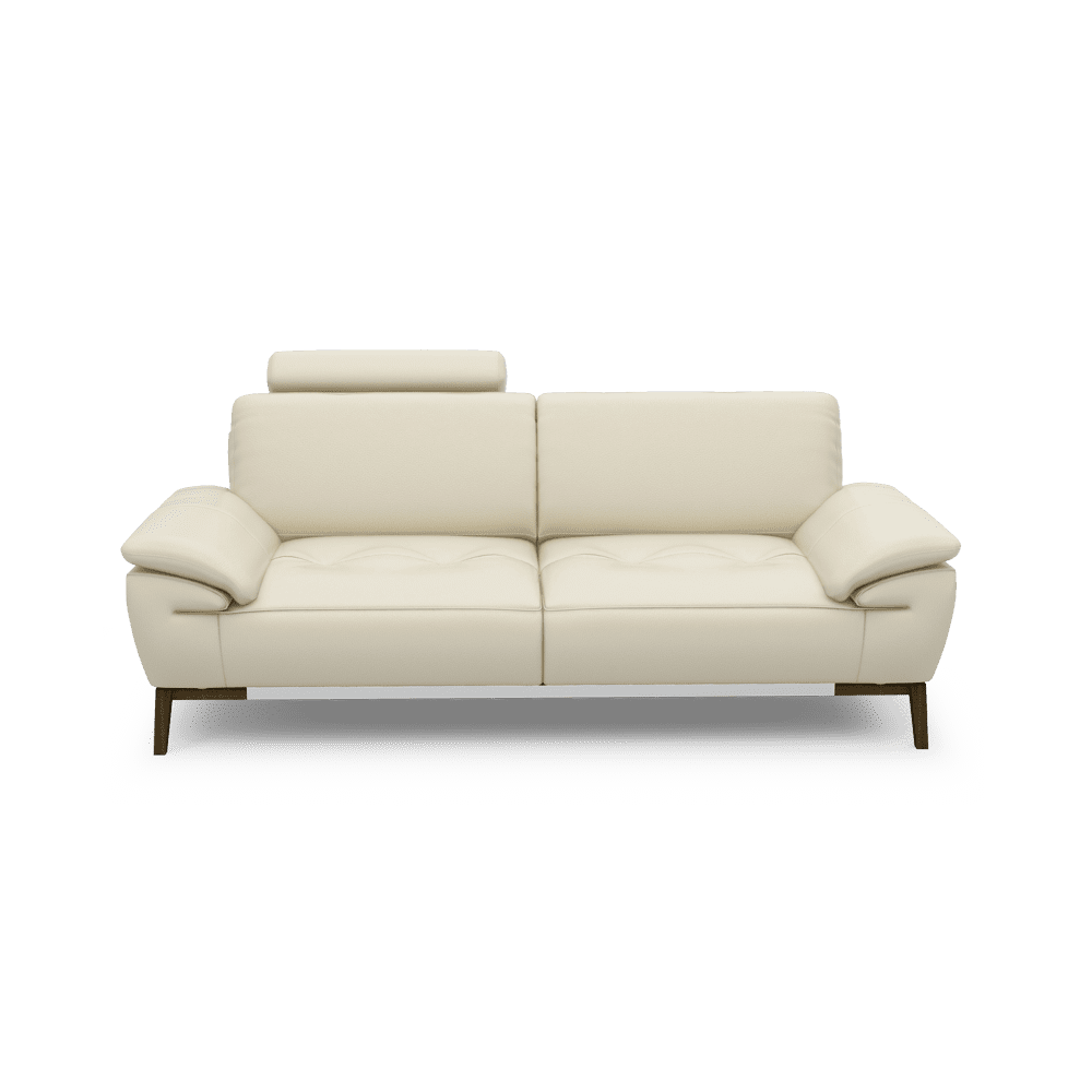 FIBSEN - Modular Fabric / Leather Sofa (3-seater)
