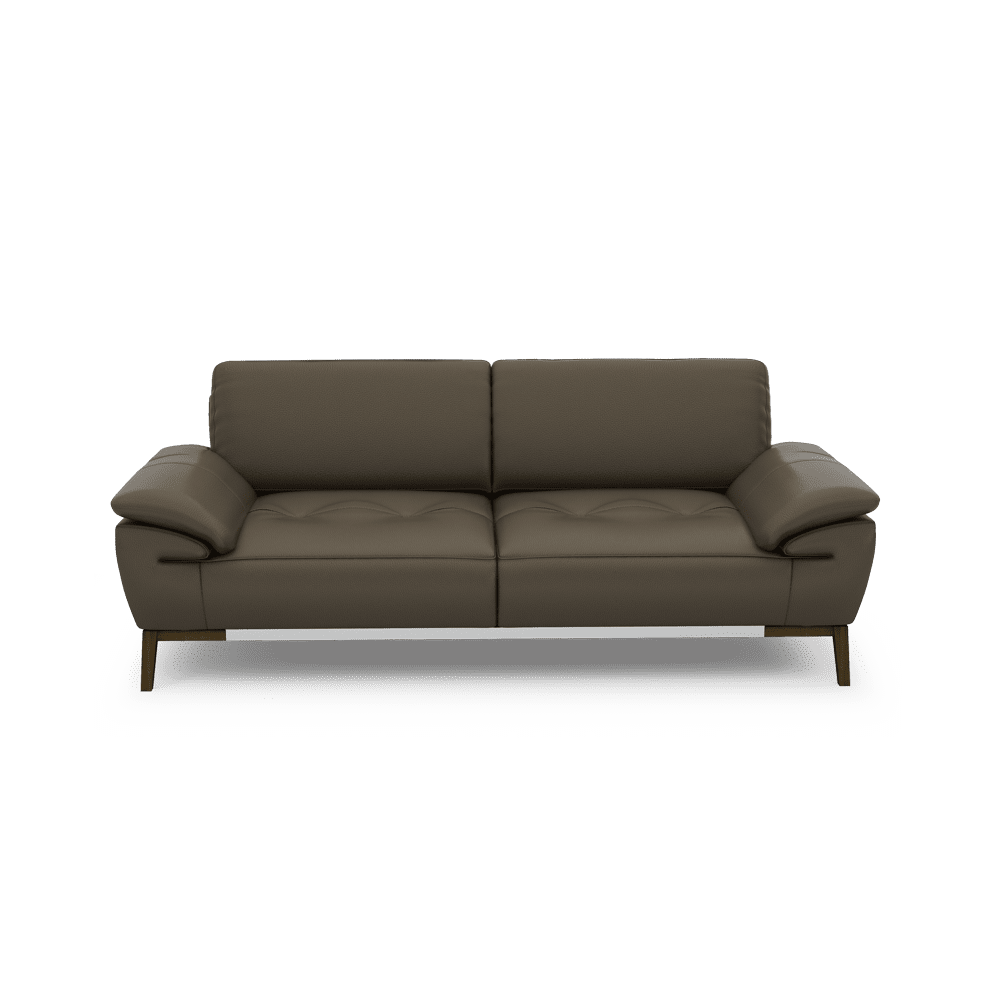 FIBSEN - Modular Fabric / Leather Sofa (3-seater)