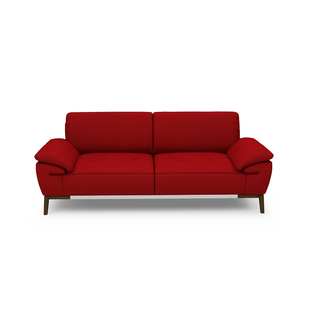 FIBSEN - Modular Fabric / Leather Sofa (3-seater)