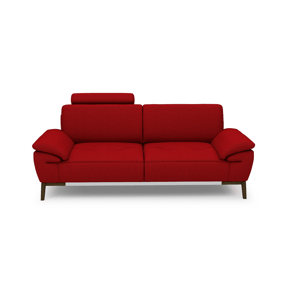 FIBSEN - Modular Fabric / Leather Sofa (3-seater)