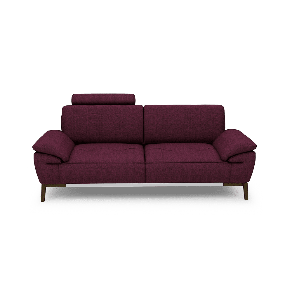 FIBSEN - Modular Fabric / Leather Sofa (3-seater)