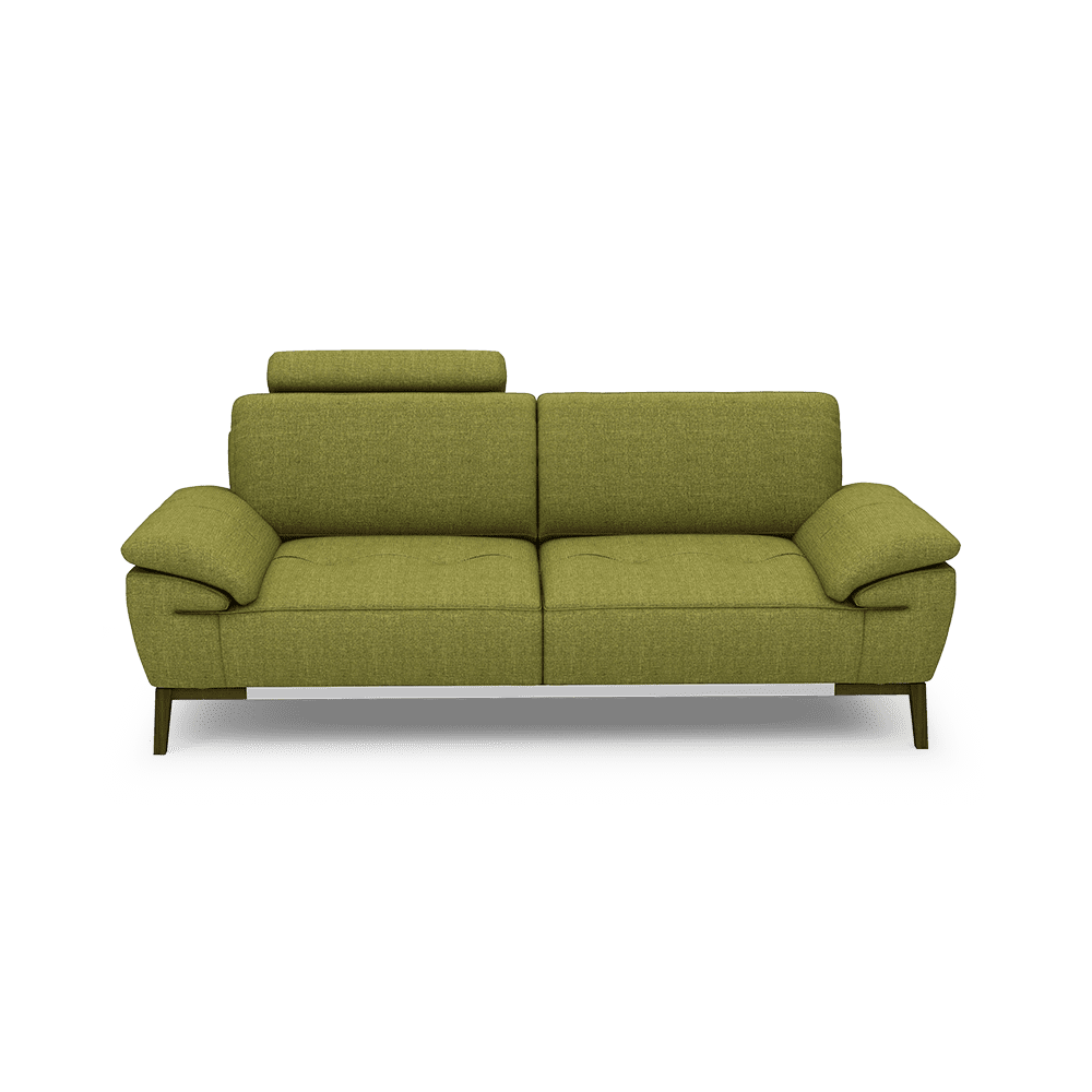 FIBSEN - Modular Fabric / Leather Sofa (3-seater)