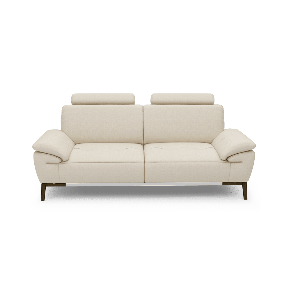 FIBSEN - Modular Fabric / Leather Sofa (3-seater)
