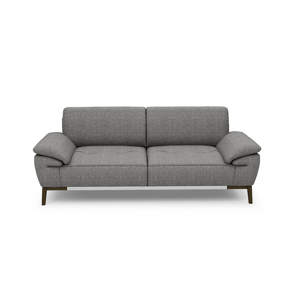 FIBSEN - Modular Fabric / Leather Sofa (3-seater)