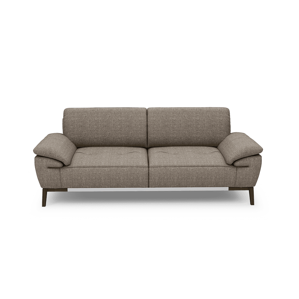 FIBSEN - Modular Fabric / Leather Sofa (3-seater)