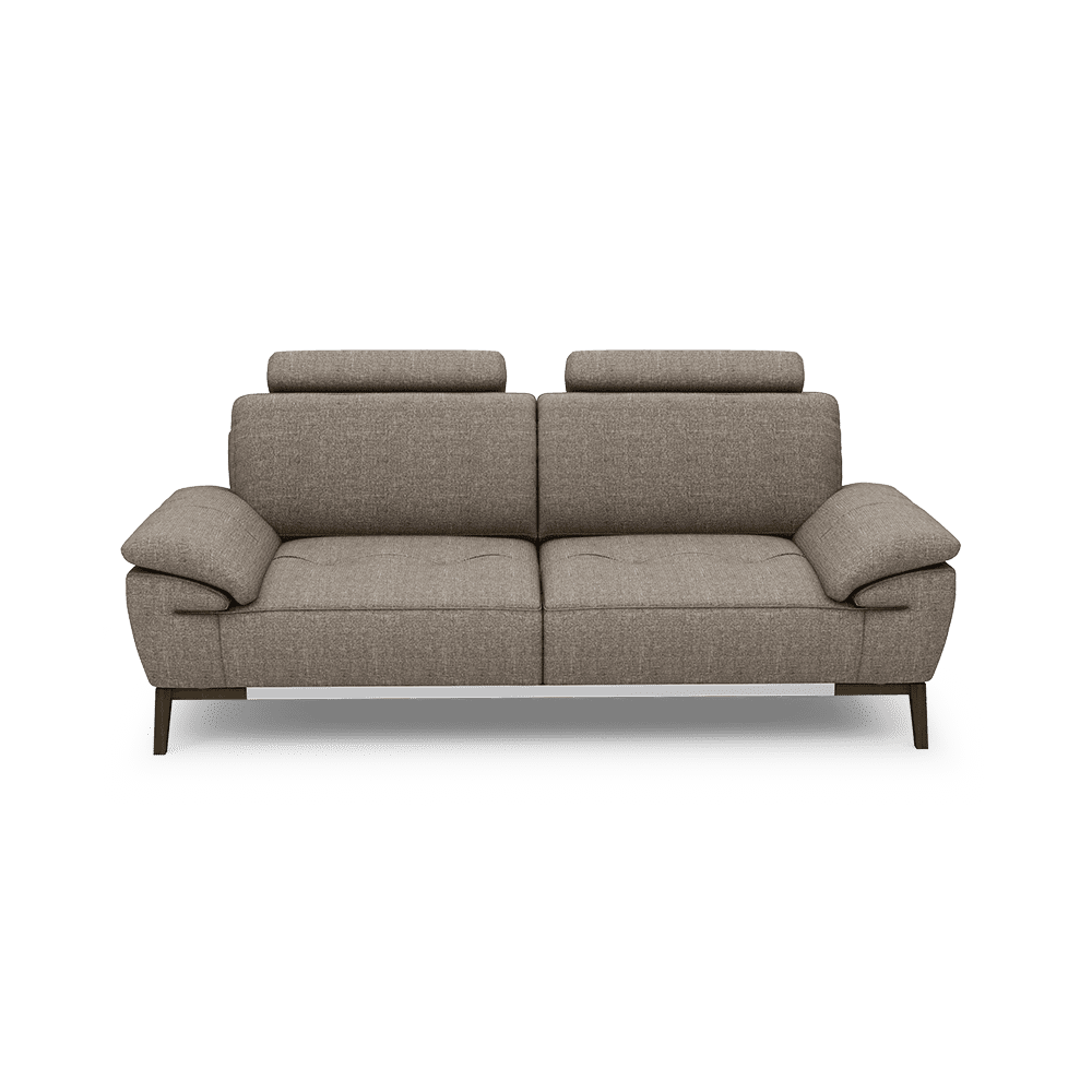 FIBSEN - Modular Fabric / Leather Sofa (3-seater)