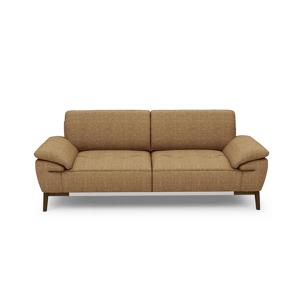 FIBSEN - Modular Fabric / Leather Sofa (3-seater)