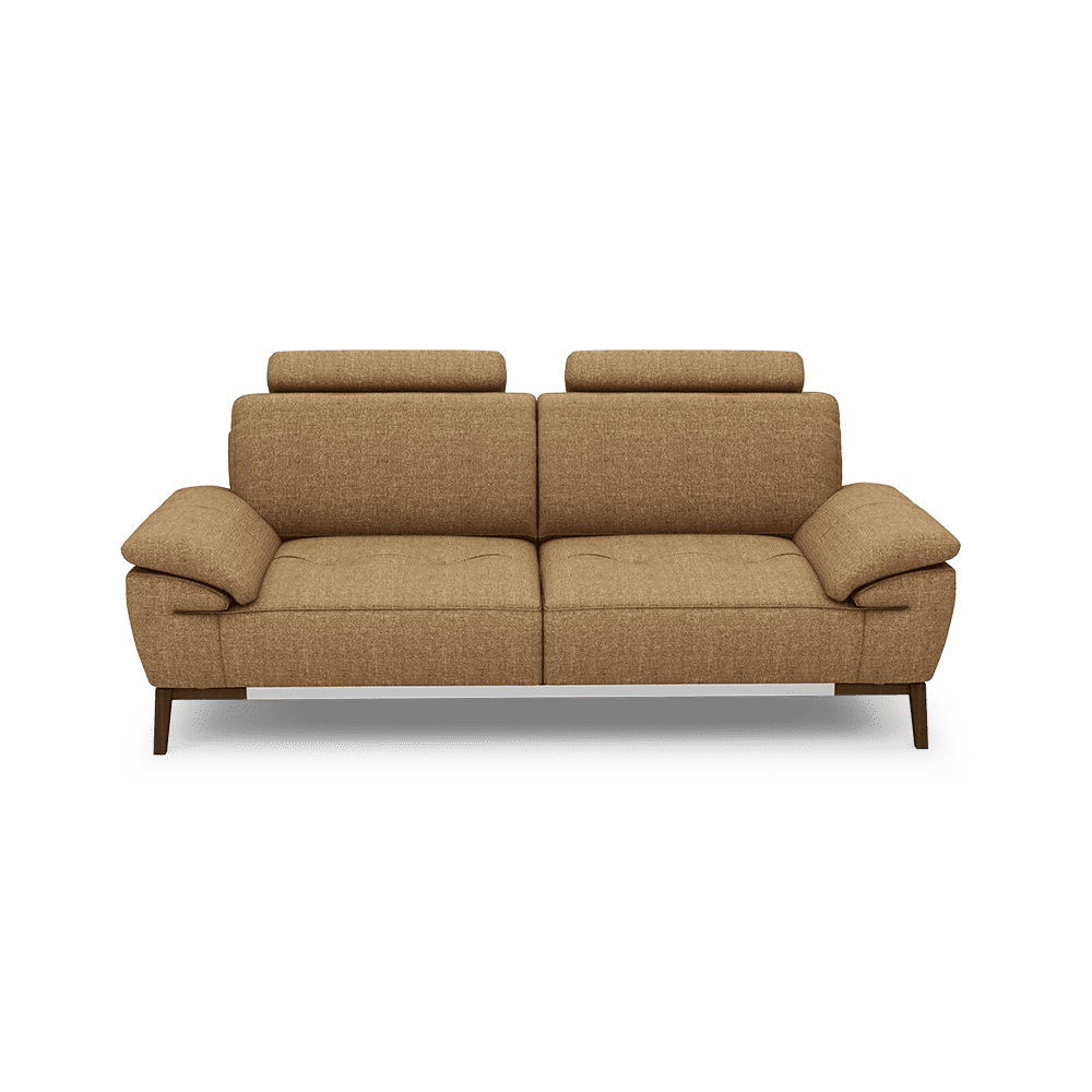 FIBSEN - Modular Fabric / Leather Sofa (3-seater)