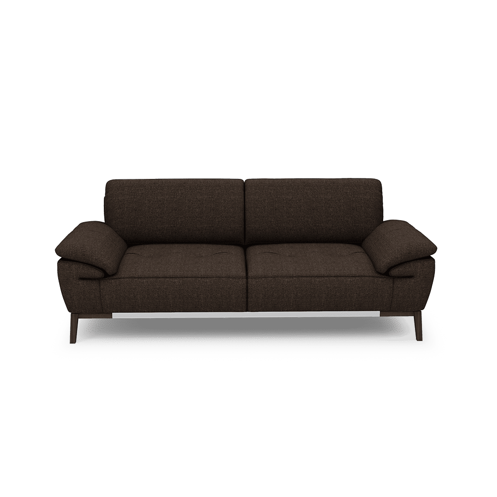 FIBSEN - Modular Fabric / Leather Sofa (3-seater)