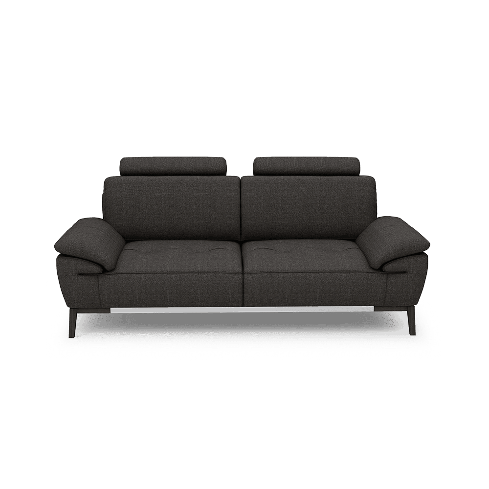FIBSEN - Modular Fabric / Leather Sofa (3-seater)