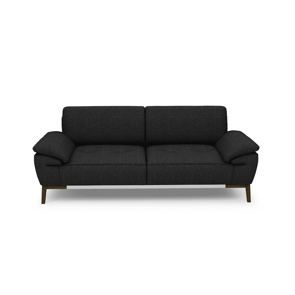 FIBSEN - Modular Fabric / Leather Sofa (3-seater)