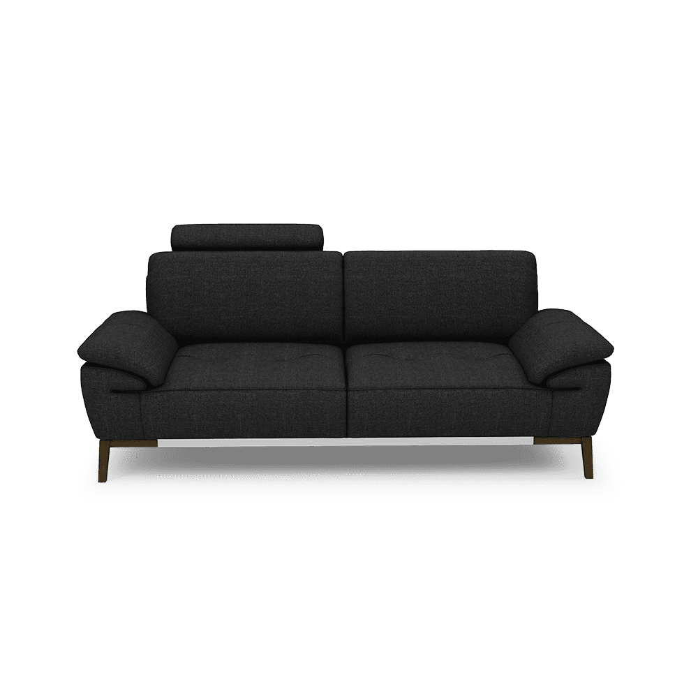 FIBSEN - Modular Fabric / Leather Sofa (3-seater)