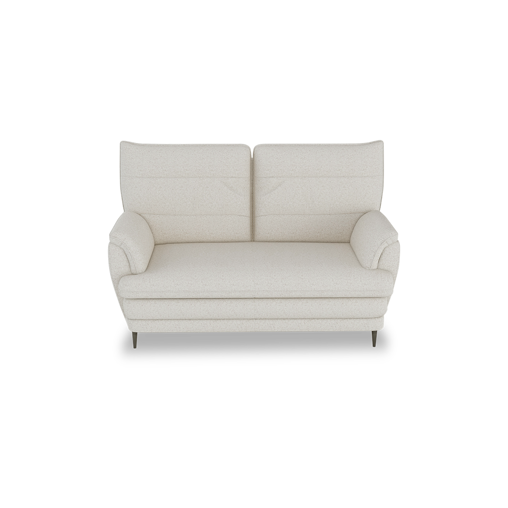 GENERAL - High Back Fabric / Leather Sofa (2-seater)