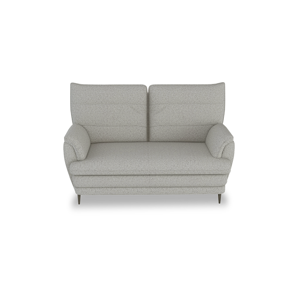 GENERAL - High Back Fabric / Leather Sofa (2-seater)