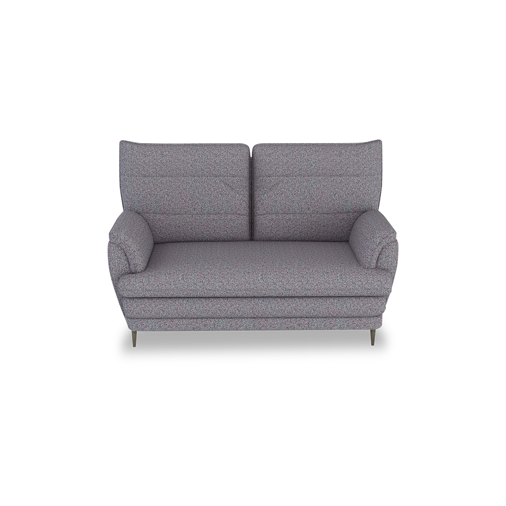GENERAL - High Back Fabric / Leather Sofa (2-seater)
