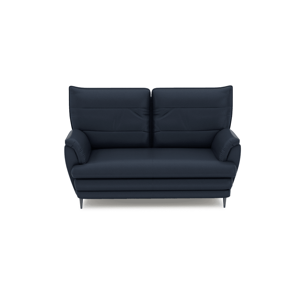 GENERAL - High Back Fabric / Leather Sofa (2-seater)