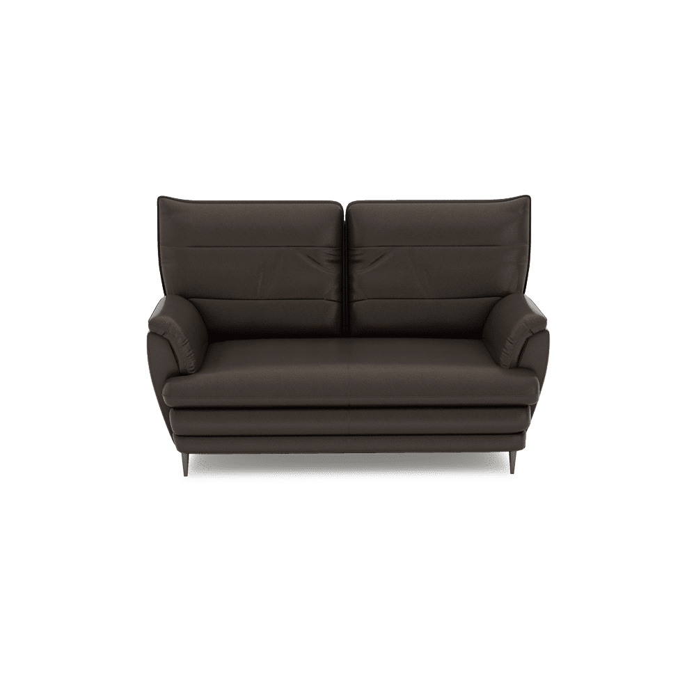 GENERAL - High Back Fabric / Leather Sofa (2-seater)
