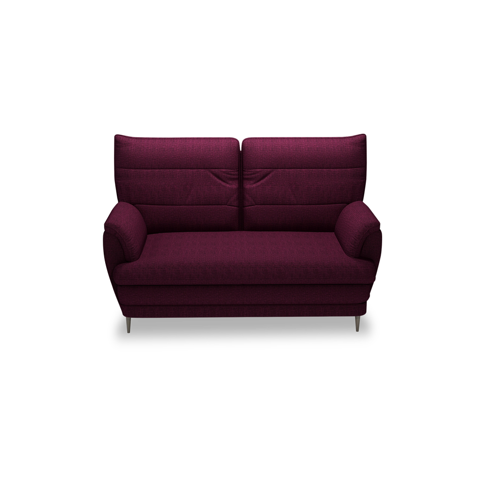 GENERAL - High Back Fabric / Leather Sofa (2-seater)