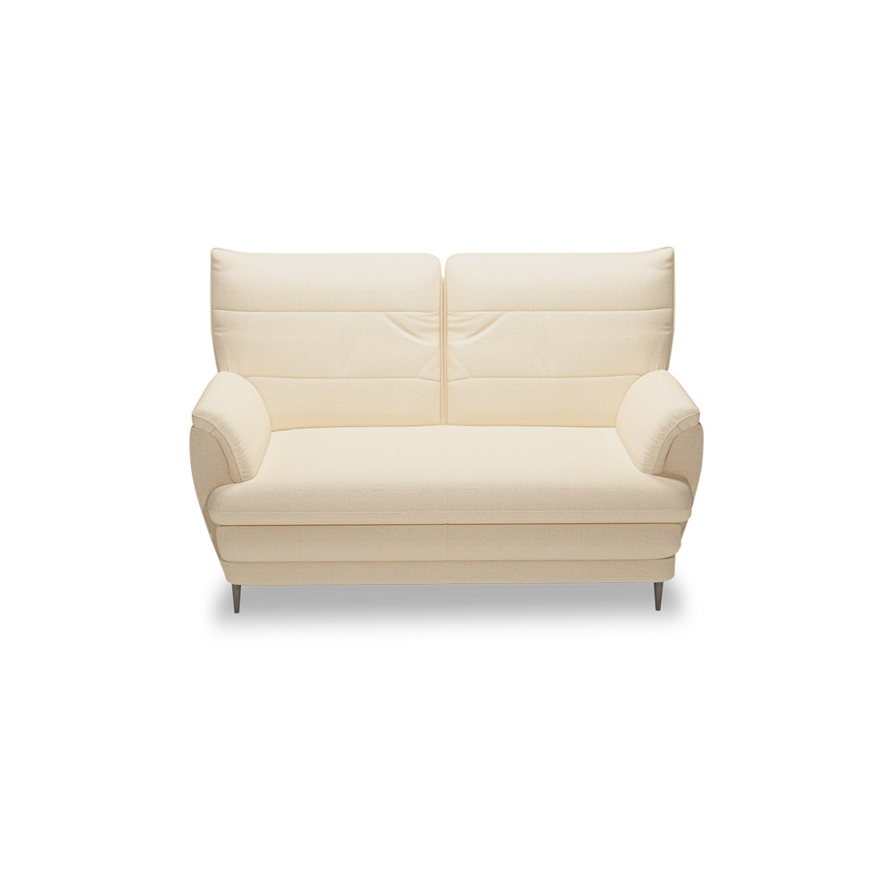 GENERAL - High Back Fabric / Leather Sofa (2-seater)