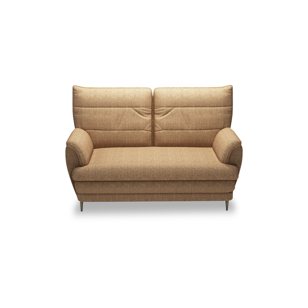 GENERAL - High Back Fabric / Leather Sofa (2-seater)