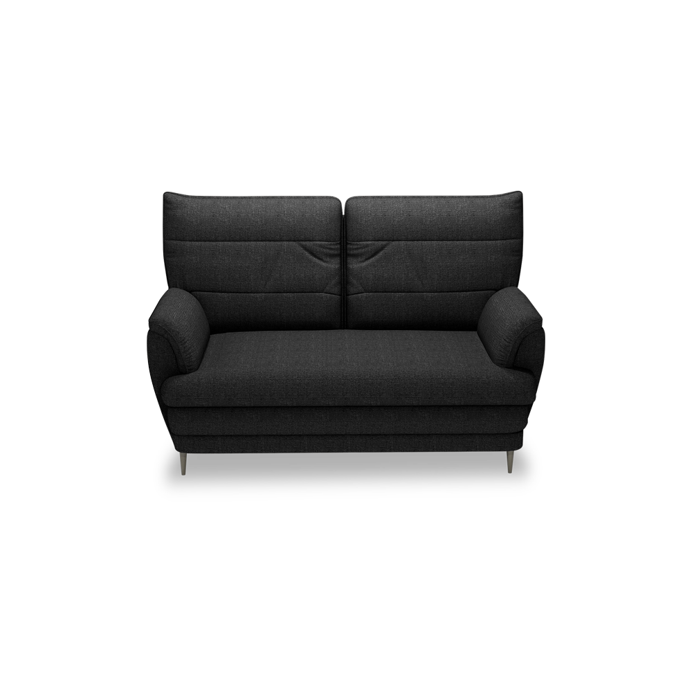 GENERAL - High Back Fabric / Leather Sofa (2-seater)