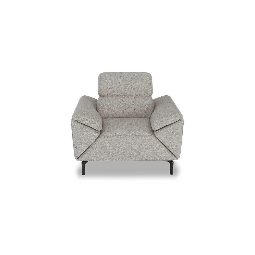 CITRON - Modular Fabric / Leather Sofa (1-seater)