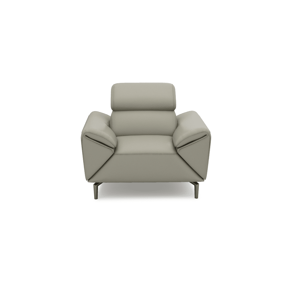 CITRON - Modular Fabric / Leather Sofa (1-seater)