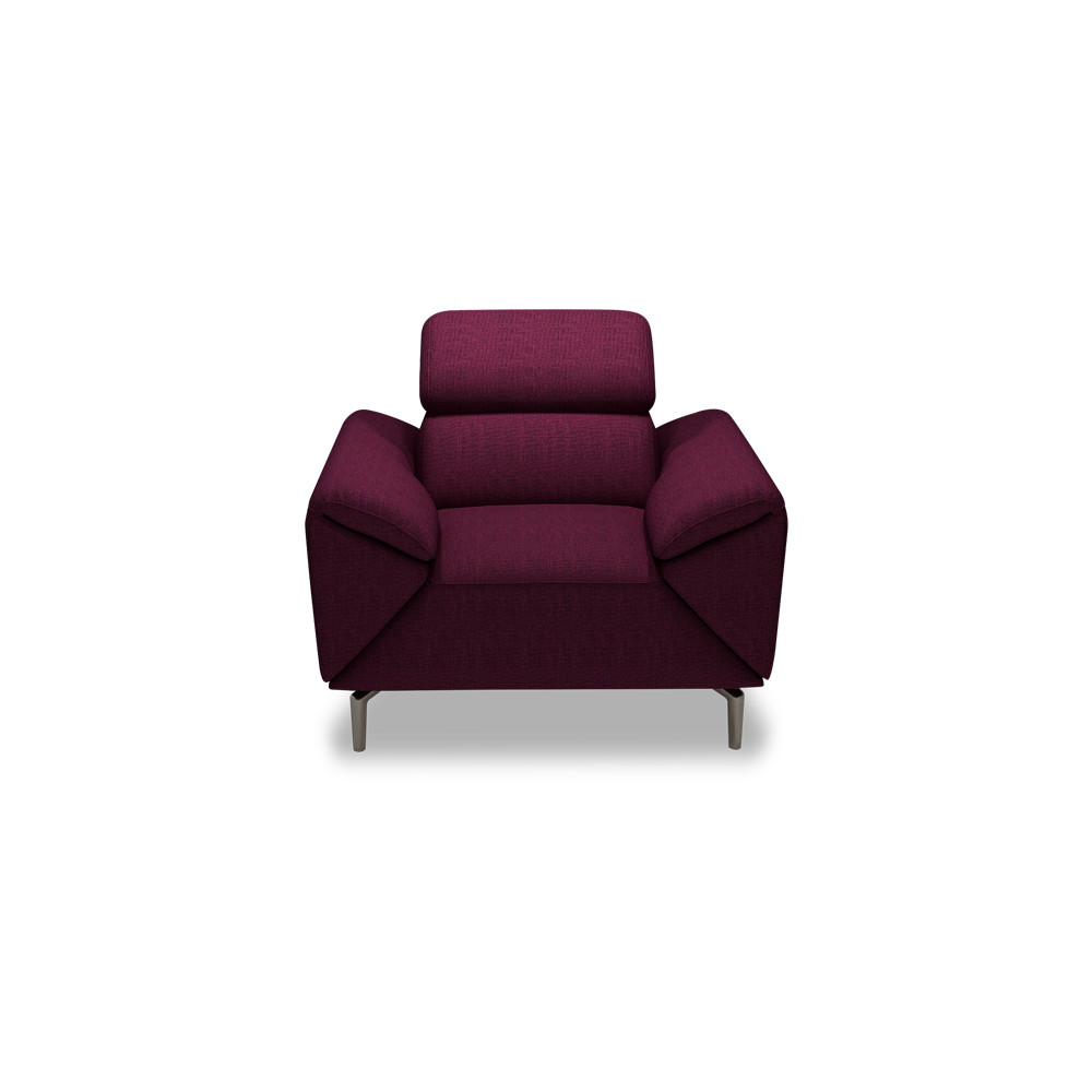 CITRON - Modular Fabric / Leather Sofa (1-seater)