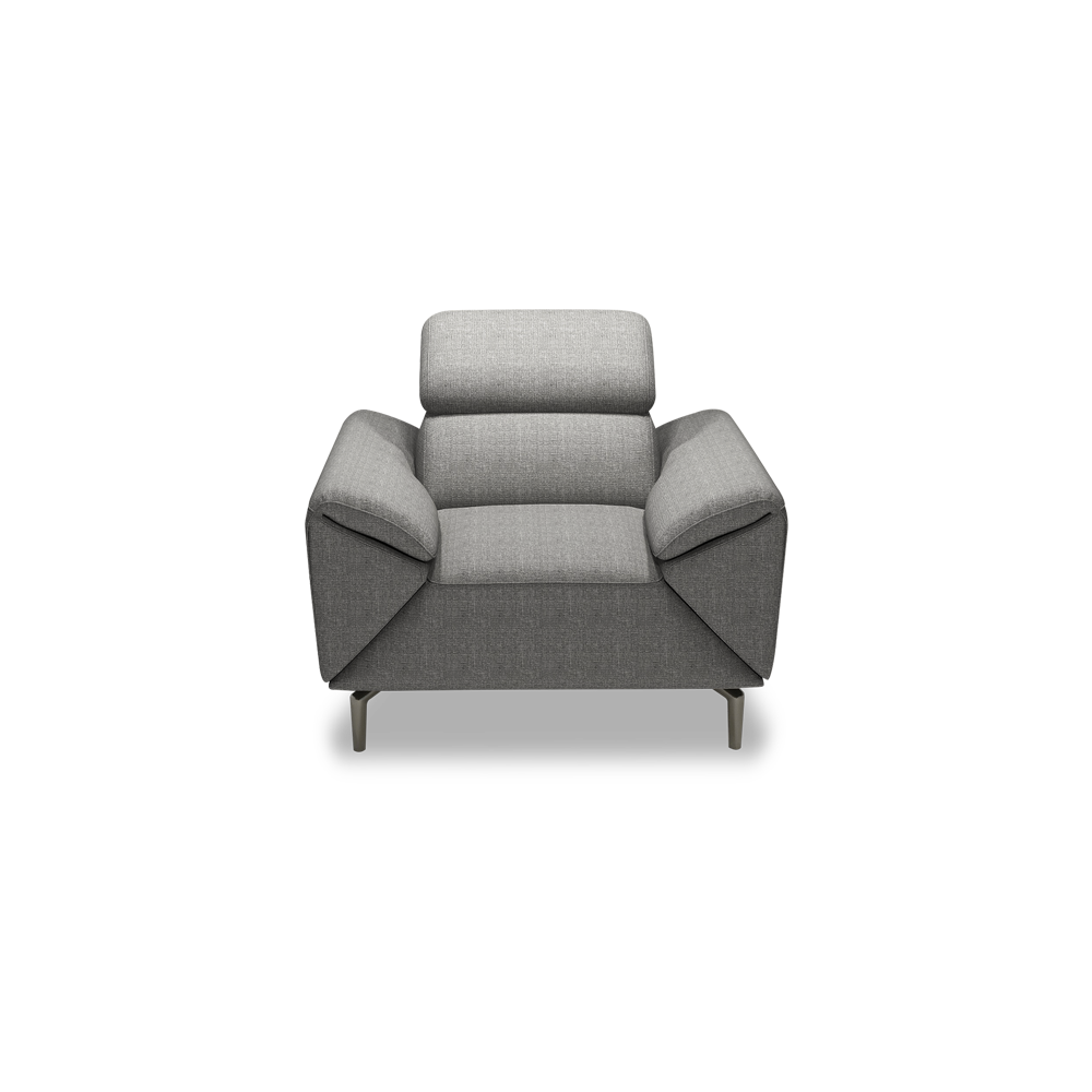 CITRON - Modular Fabric / Leather Sofa (1-seater)