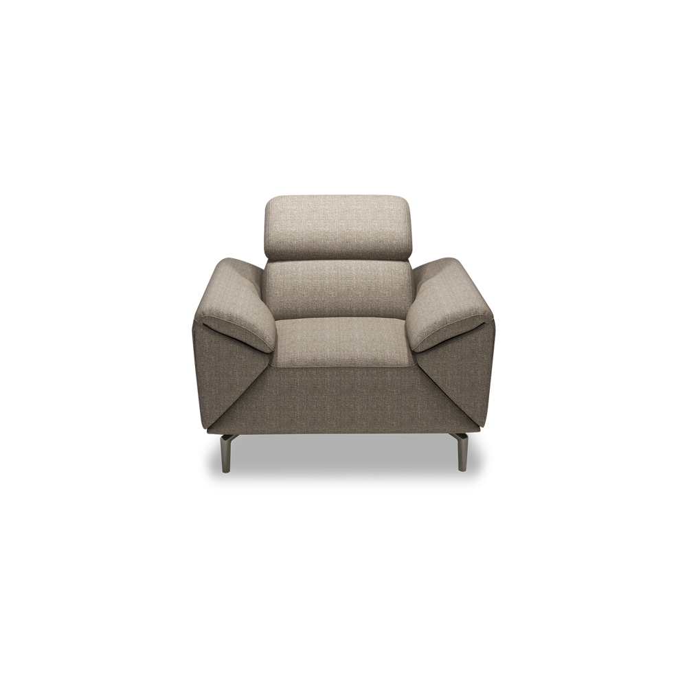 CITRON - Modular Fabric / Leather Sofa (1-seater)