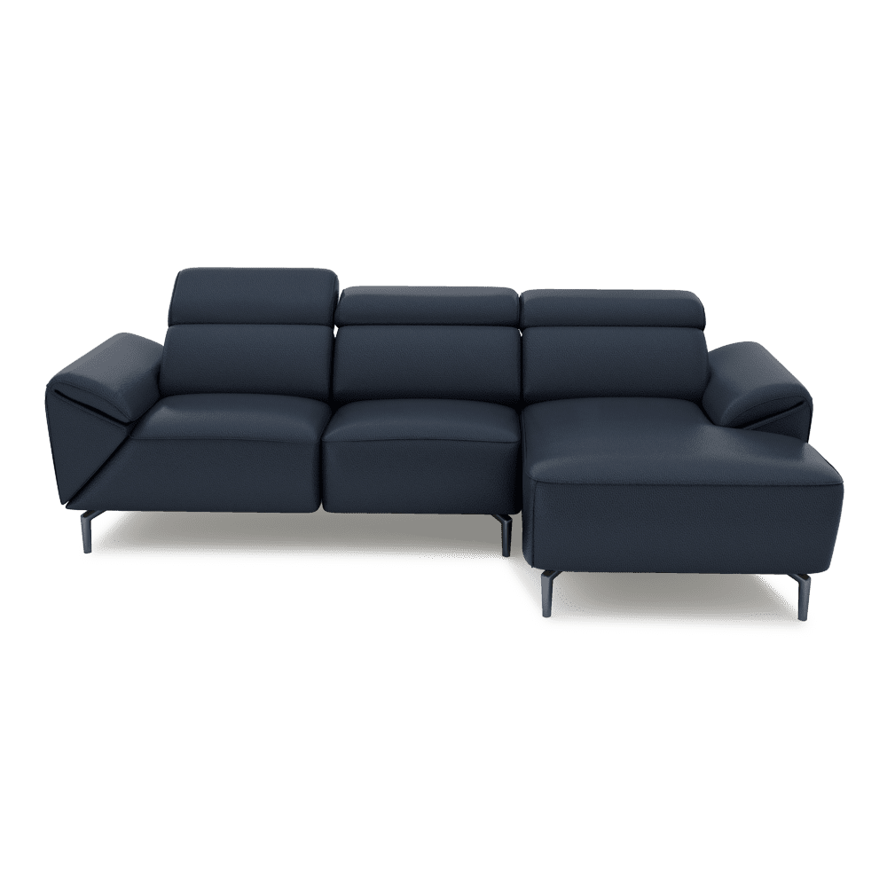 CITRON - Modular Fabric / Leather Sofa (L-shaped)